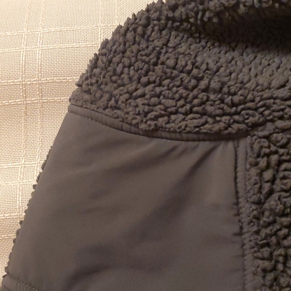 32° Heat Jacket Boys Size Large 14 / 16 Grey Cozy Gray Sherpa Fleece Jacket Zip - Picture 5 of 13